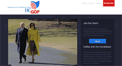 Desktop Screenshot of hamiltoncountyrepublicanparty.org